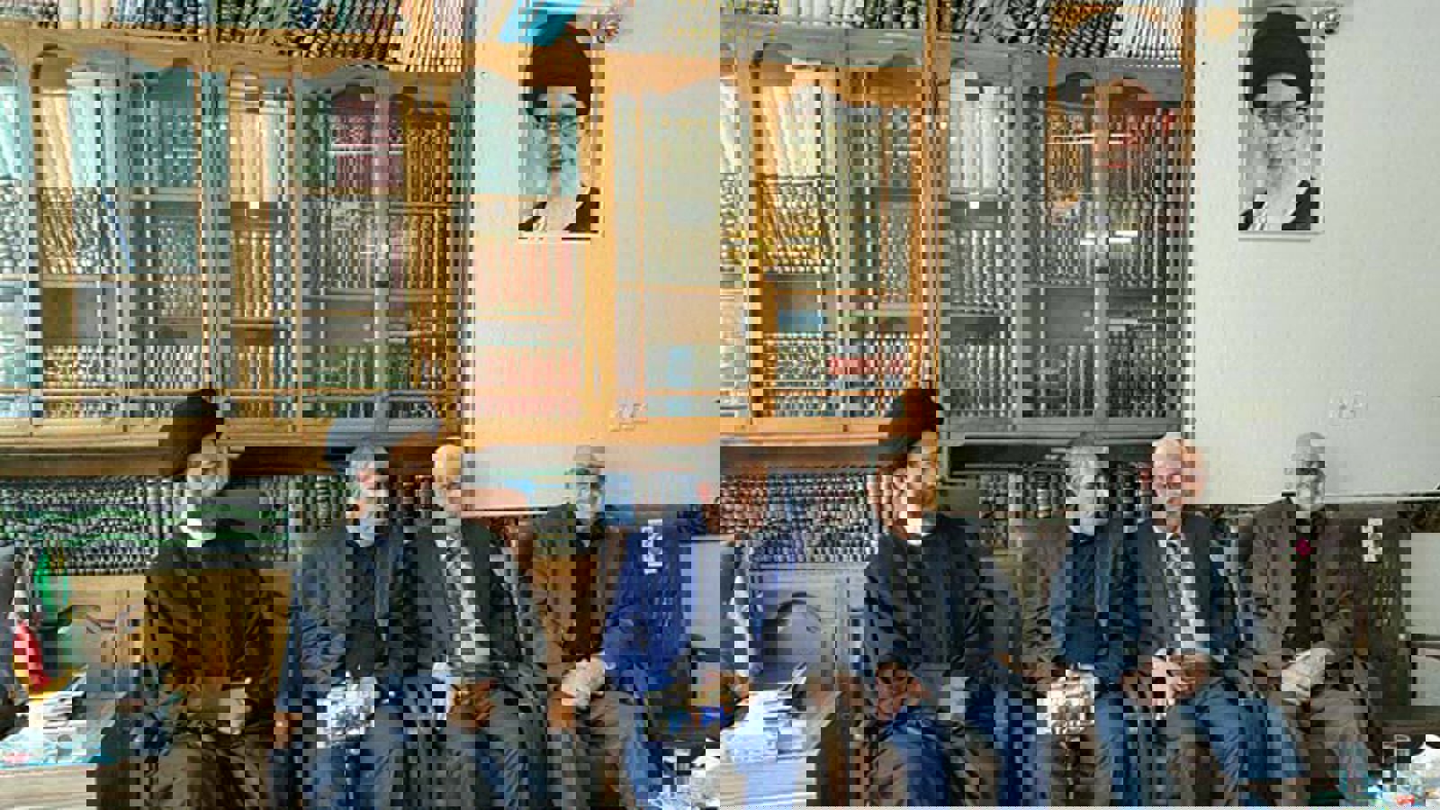 دیدار اعضای تشیکلات آزادی قره باغ و حزب اسلام آزربایجان با سیدحسن عاملی