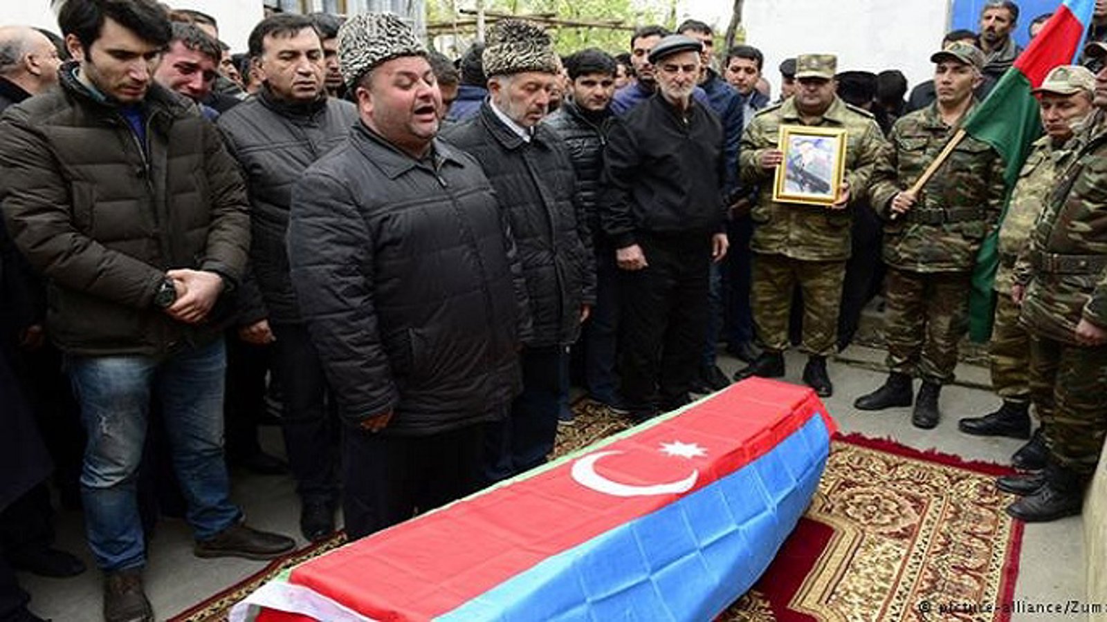 شهادت یک سرباز ارتش آزربایجان در درگیری با اشغالگران ارمنی