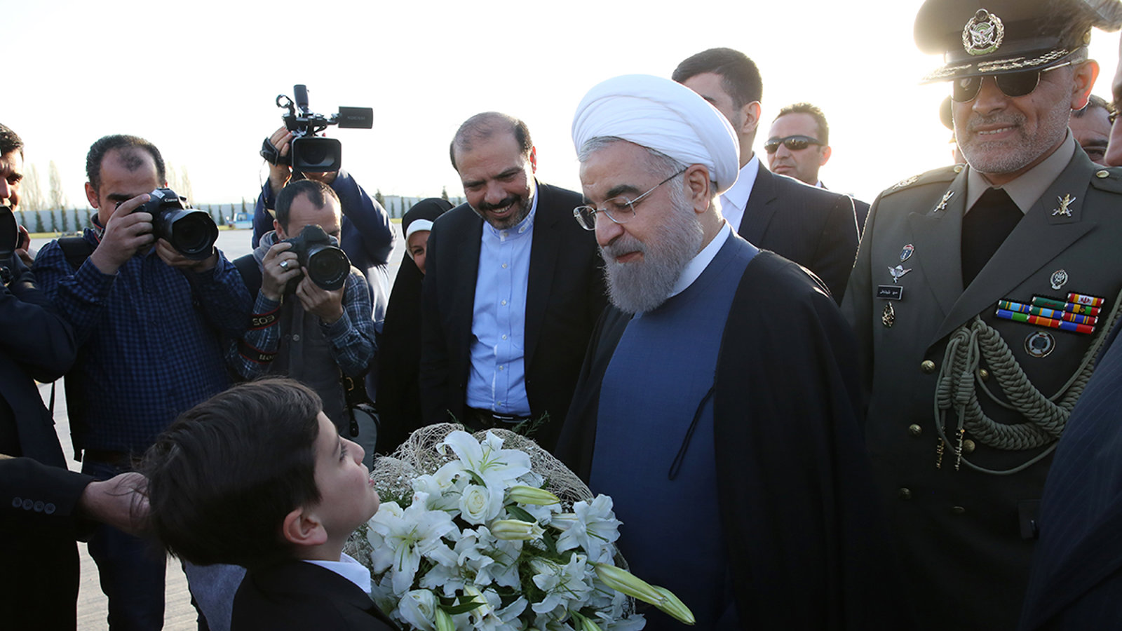 روحانی وارد آنکارا شد