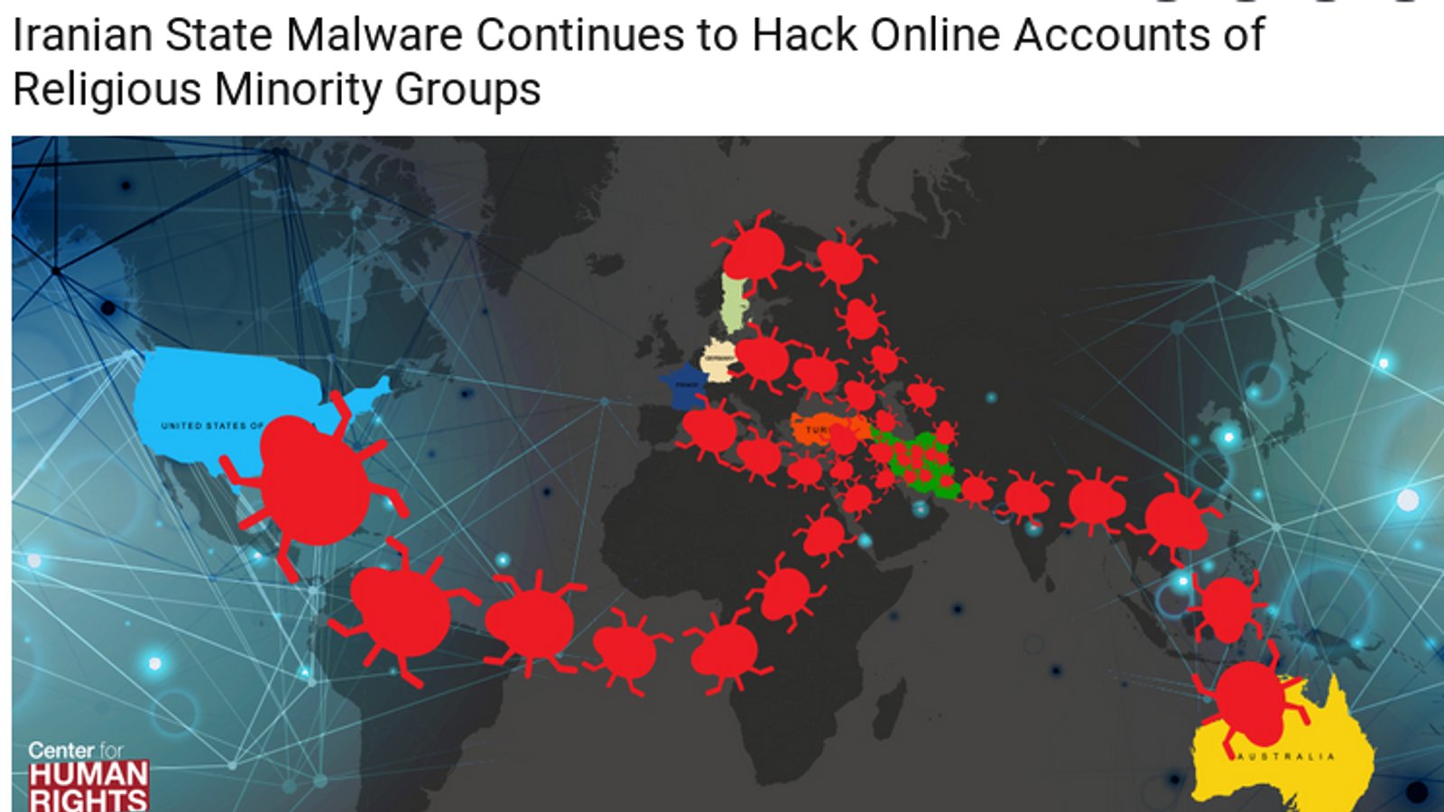 حکومت ایران با بد افزار، تلفن و کامپیوتر مخالفان را هک می‌کند