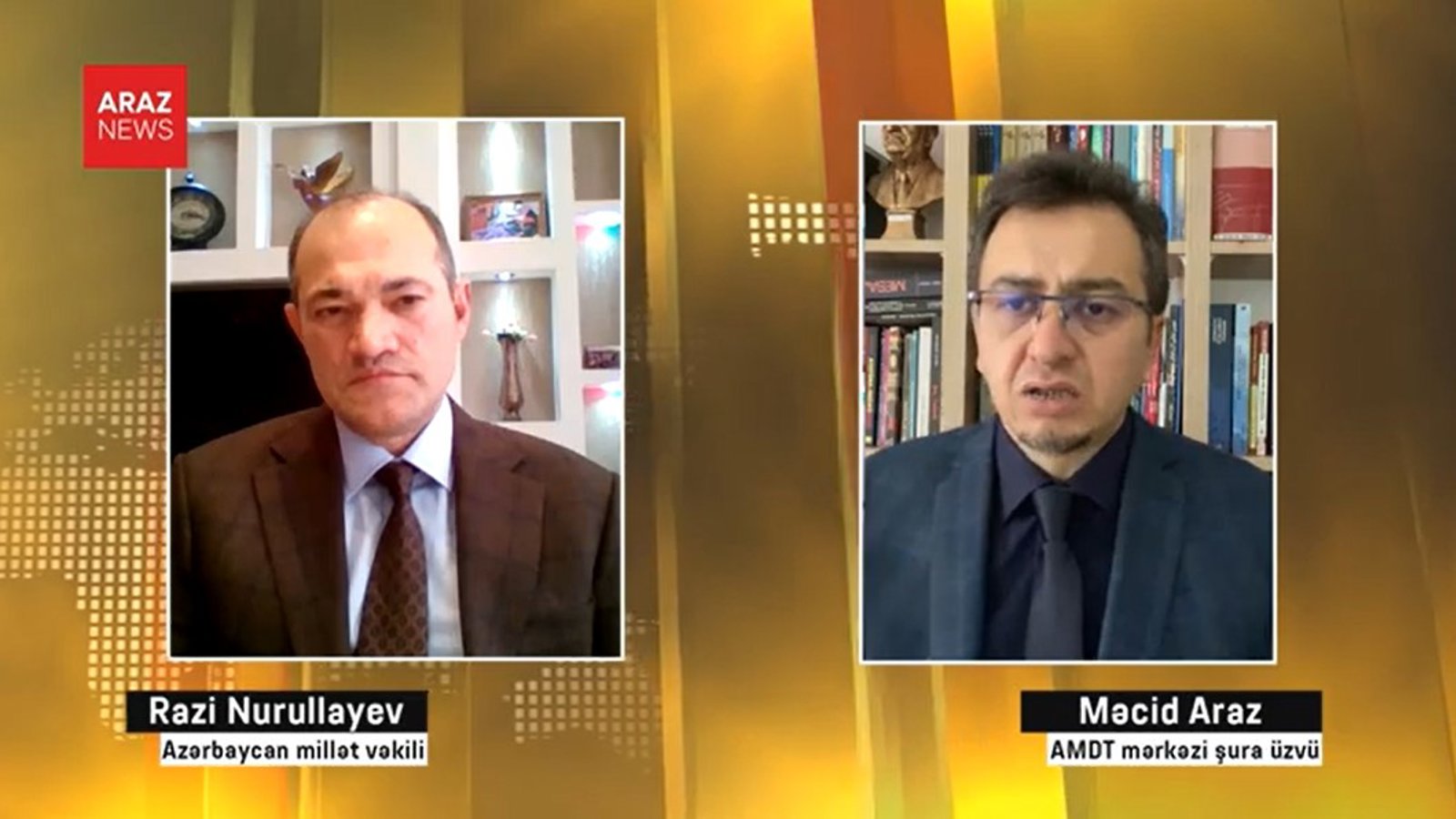 رازی نوروللایئو: "بیز حاق داعواسیندا گونئی آزربایجانین یانینداییق"