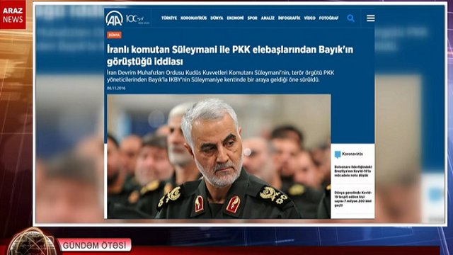 ایرانین پ.ک.ک-یا وئردیگی دستگی نین بویوتلاری و سونوجلاری