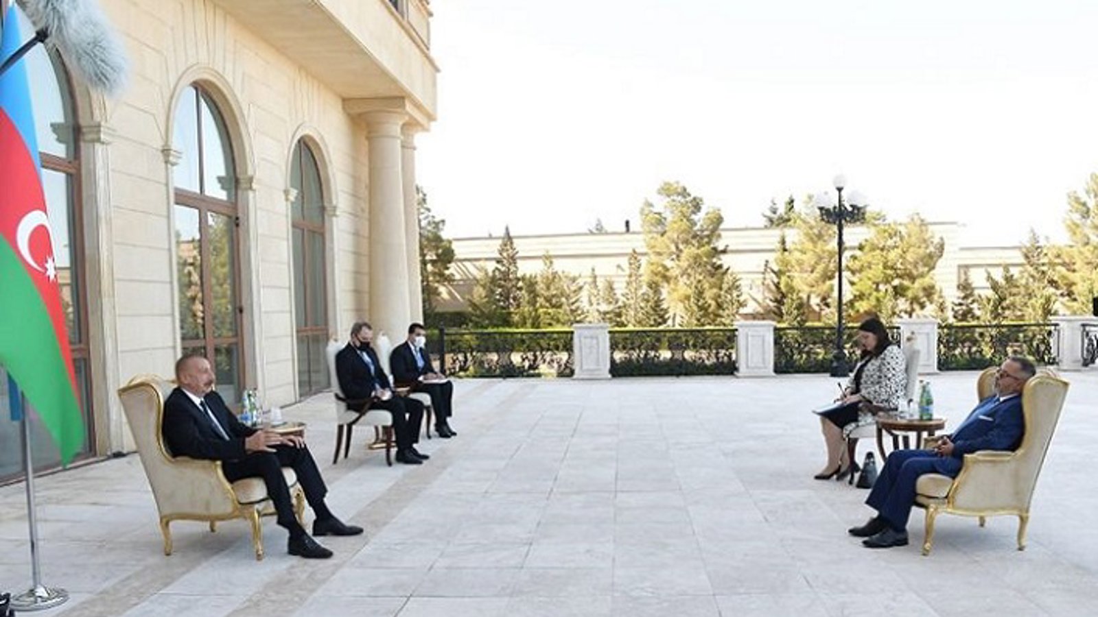 رئیس جمهور آزربایجان شمالی به سفیر جدید یونان: بدون شک در کنار ترکیه خواهیم ایستاد