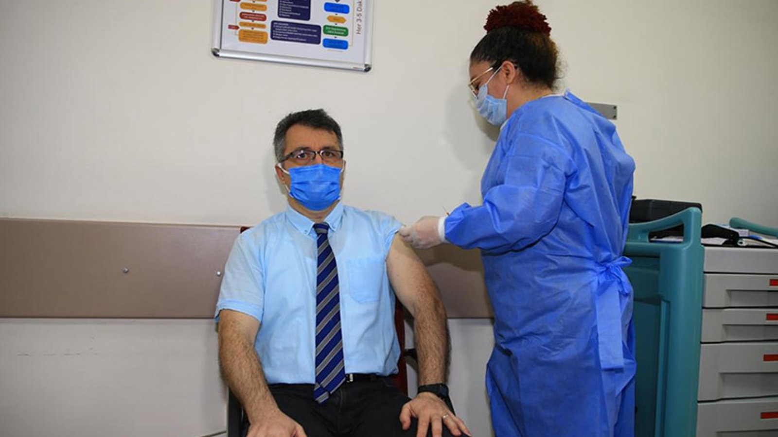 تعداد افرادی که در ترکیه واکسن کرونا زدند از مرز ۵۰۰ هزار نفر گذشت