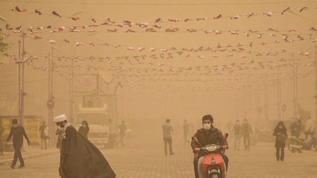 بیش از ۳۸ میلیون شهروند ایرانی تحت تاثیر گردوغبار هستند