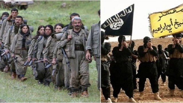 همکاری گروه‌های تروریستی پ ک ک و داعش در قاچاق مواد مخدر