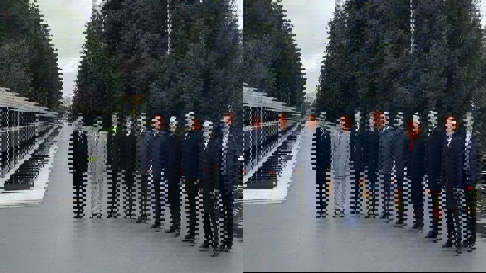 سفر کمیته تشکیل مجلس ملی موقت آذربایجان جنوبی به جمهوری آذربایجان - تصاویر