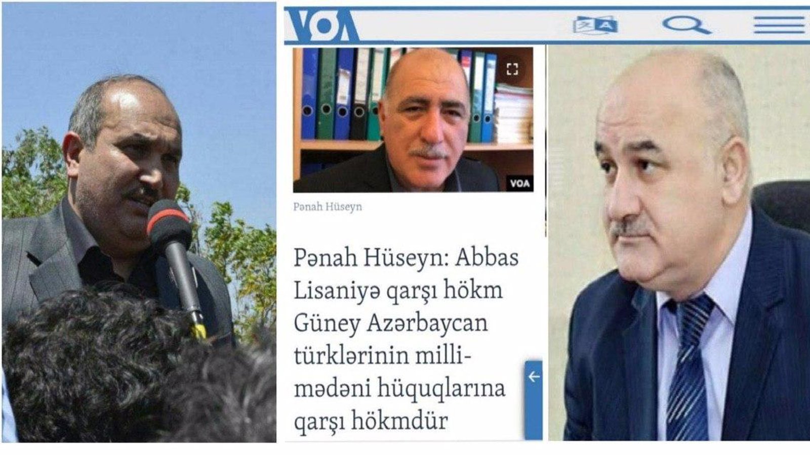 درخواست آزادی عباس لسانی از سوی عارف حاجیلی و پناه حسین