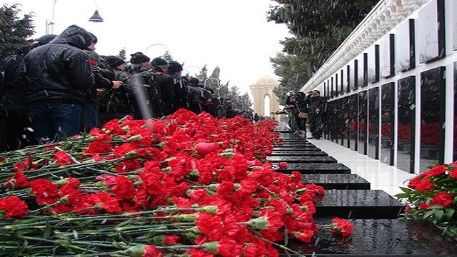 ۲۷مین سالگرد فاجعه خونین ۲۰ ژانویه در آزربایجان شمالی