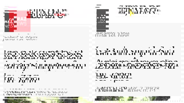 نشریه اورشلیم پست: اسرائیل باید از استقلال آزربایجان جنوبی حمایت کند