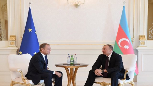 دونالد توسک رئیس شورای اتحادیه اروپا: آزربایجان به حوضه شنگن بپیوندد