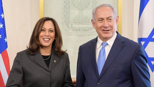 گفتگوی تلفنی کامالا هریس و نتانیاهو در باره تهدیدات جمهوری اسلامی ایران