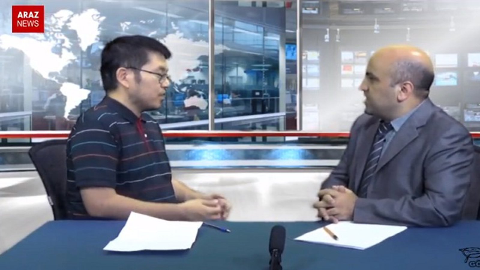 مصاحبه با محقق ژاپنی در مورد آزربایجان جنوبی ( برنامه گوزلوک - ۳۱ مرداد ۱۳۹۵)