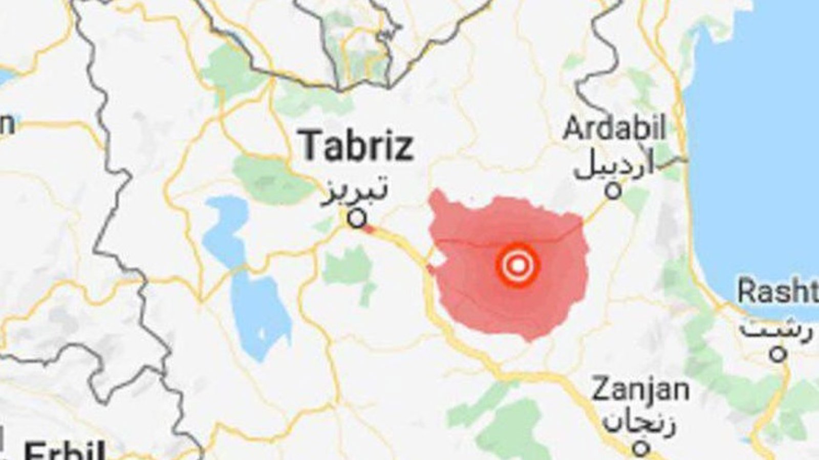 زلزله‌ای به بزرگی ۵.۹ ریشتر آزربایجان جنوبی را لرزاند