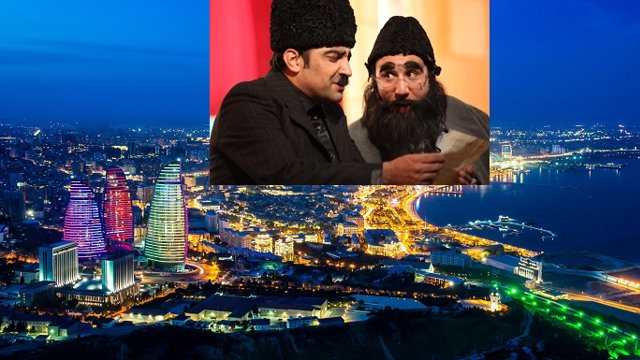 اجرای نمایش هنرمند تبریزی در باکو