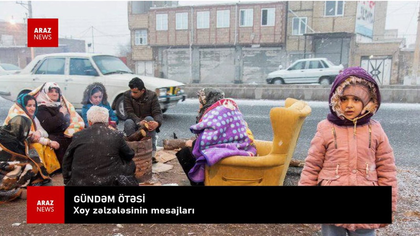 خوی زلزله‌سی‌نین مساژلاری