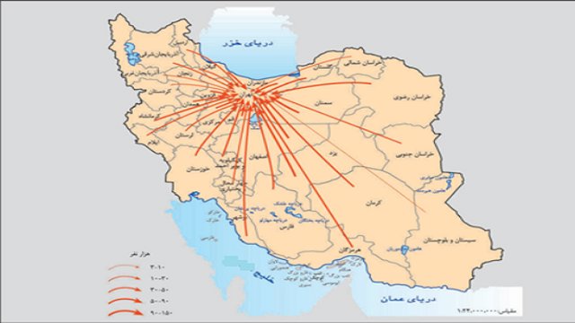 مهاجرت از استان های تورک نشین به سمت مناطق مرکزی ایران و آسیمیلاسیون فرهنگی