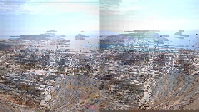 شمارش معکوس برای تکمیل اولین واحد نیروگاه هسته‌ای آک‌کویو (آغ‌قویو) آغاز شده است