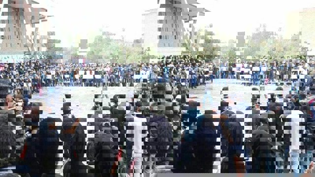 فوری: تحصن دانشجویان دانشگاههای تبریز + تصاویر