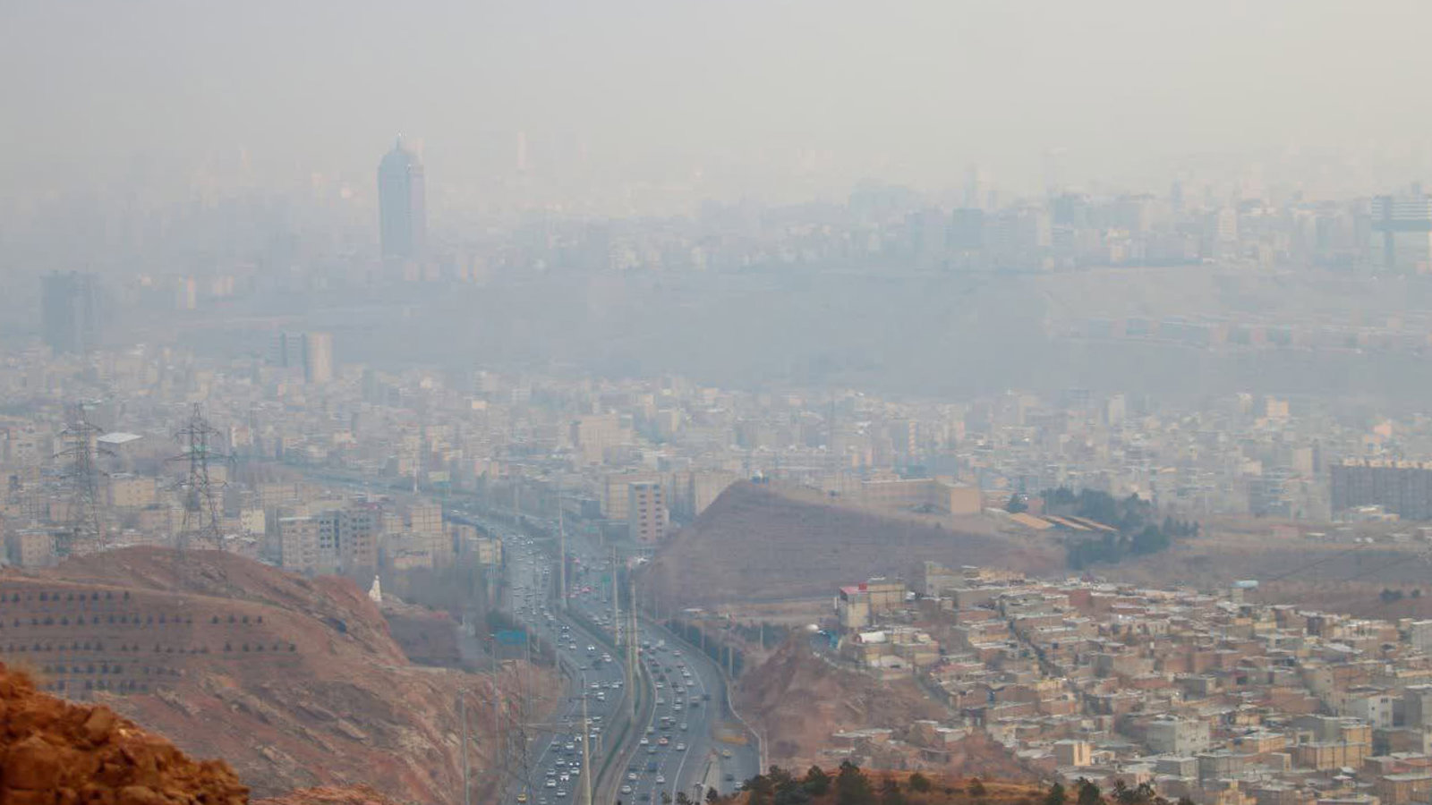 وضعیت قرمز هوای تبریز و بناب