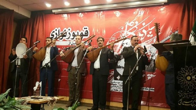 آیین تجلیل از استاد آشیق ایمران حیدری در تهران+عکس