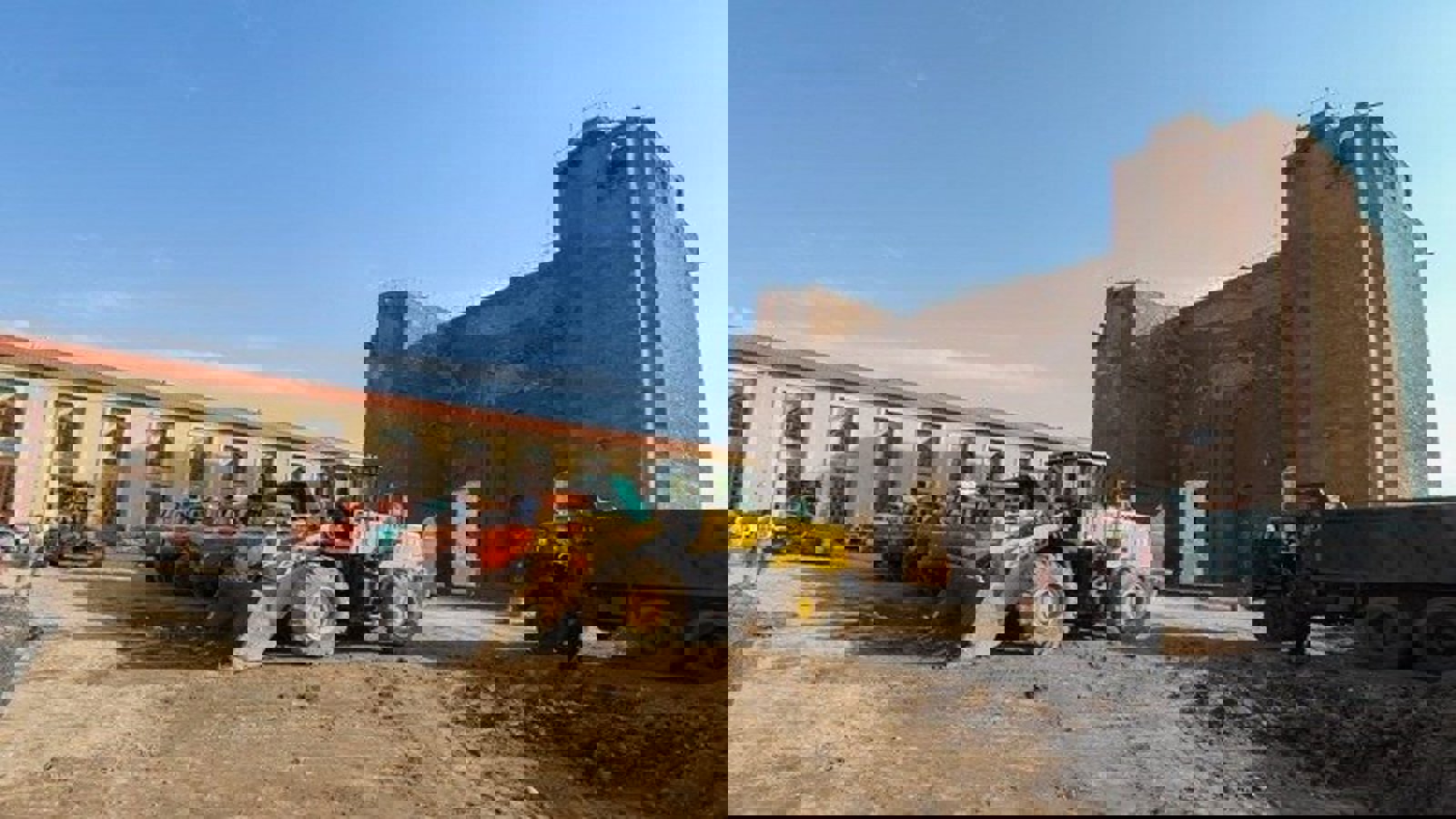 درب محوطه حصارکشی شده ارک در ساعات مختلف روز بسته می شود