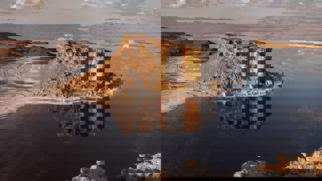 روند خشک شدن دریاچه اورمیه سرعت گرفته است