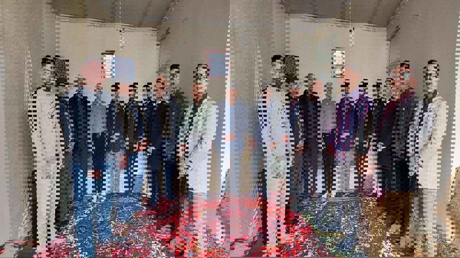 اردبیل میللی_مدنی فعاللاری‌ صالح موللاعباسی ایله گؤروشدو