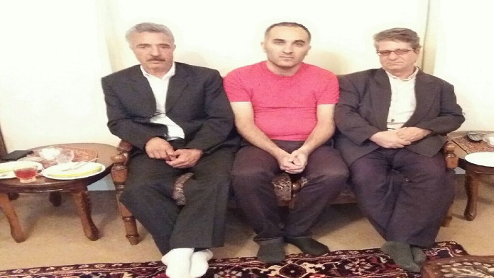 دیدار جمعی از فعالین با حسین علی محمدی از فعالین حرکت ملی آزربایجان