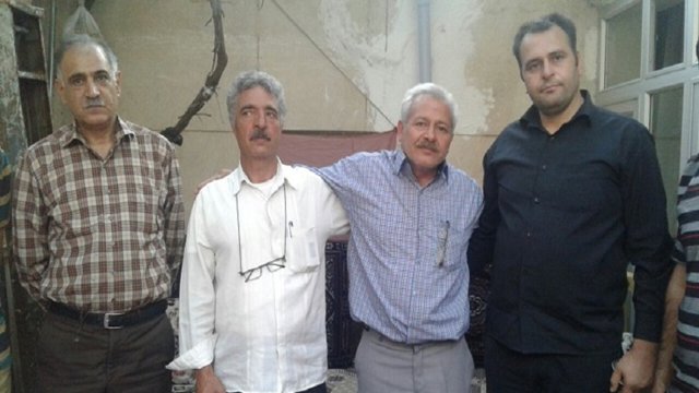 دیدار عزیز پورولی از ریش سفیدان حرکت ملی با فعال جنبش کارگری