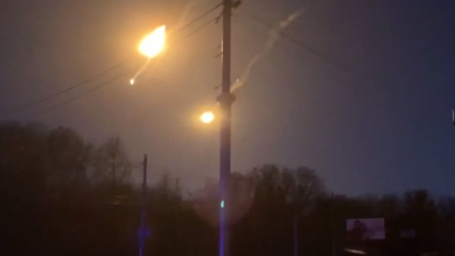 خارکیو'ده روس ساواش اوچاغی دوشورولدو