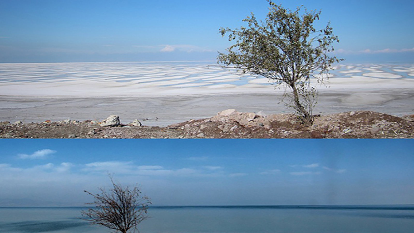 حال دریاچه اورمیه بهتر شده است