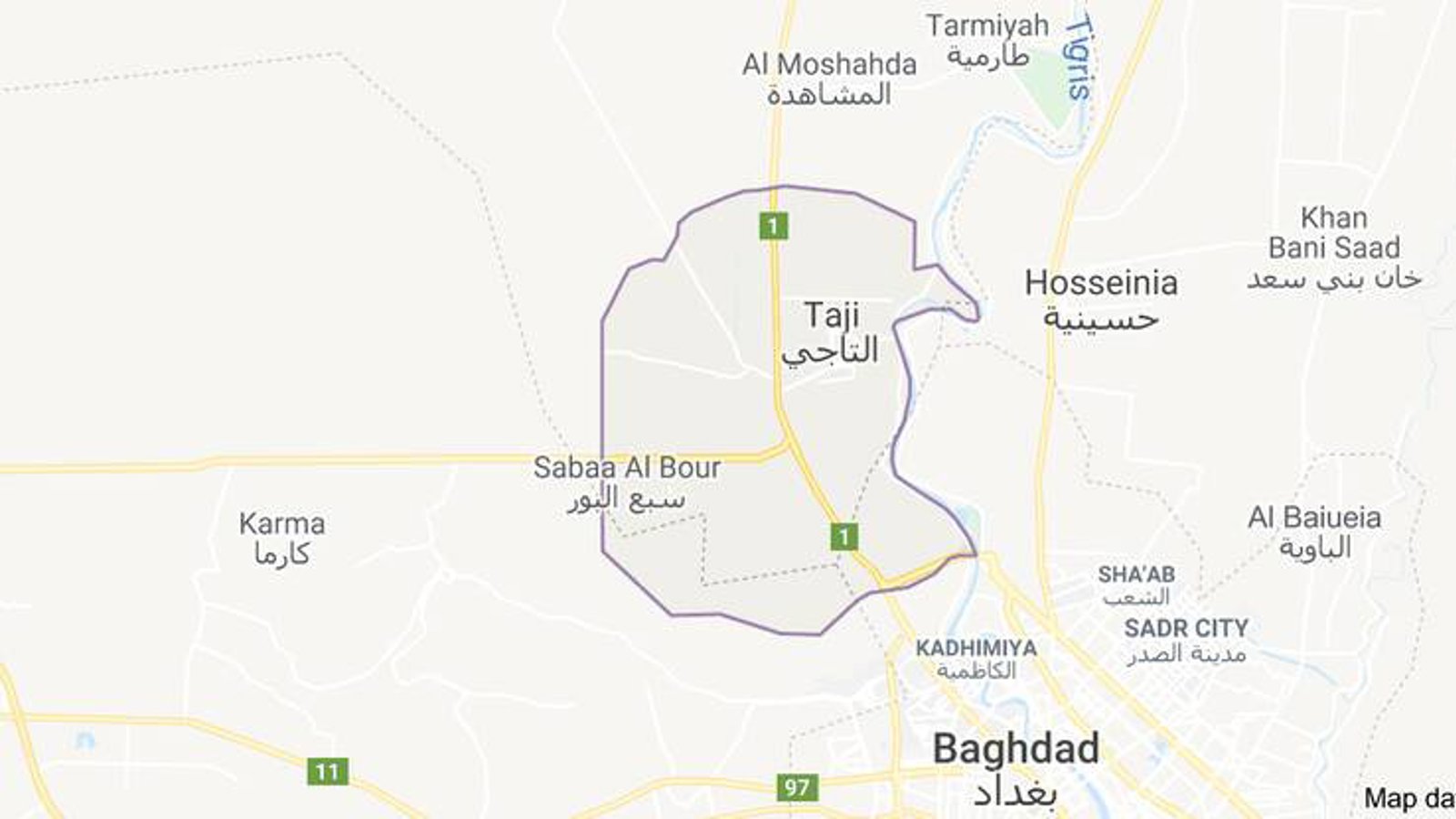 سه راکت به پایگاه ارتش آمریکا در بغداد شلیک شد