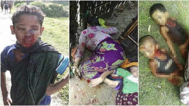 قتل عام حدود سه هزار مسلمان طى سه روز در میانمار