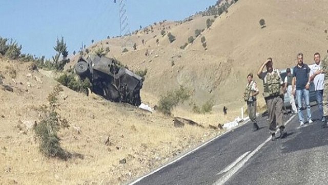 کشته شدن هشت سرباز ترکیه در اثر انفجار یک بمب کنار جاده‌ای
