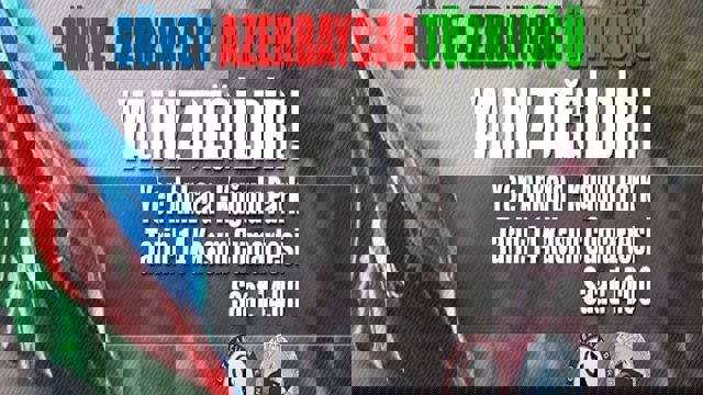 فراخوان برای تجمع در مقابل سفارت و کنسولگری  ایران در ترکیه در راستای حمایت از آزربایجان جنوبی