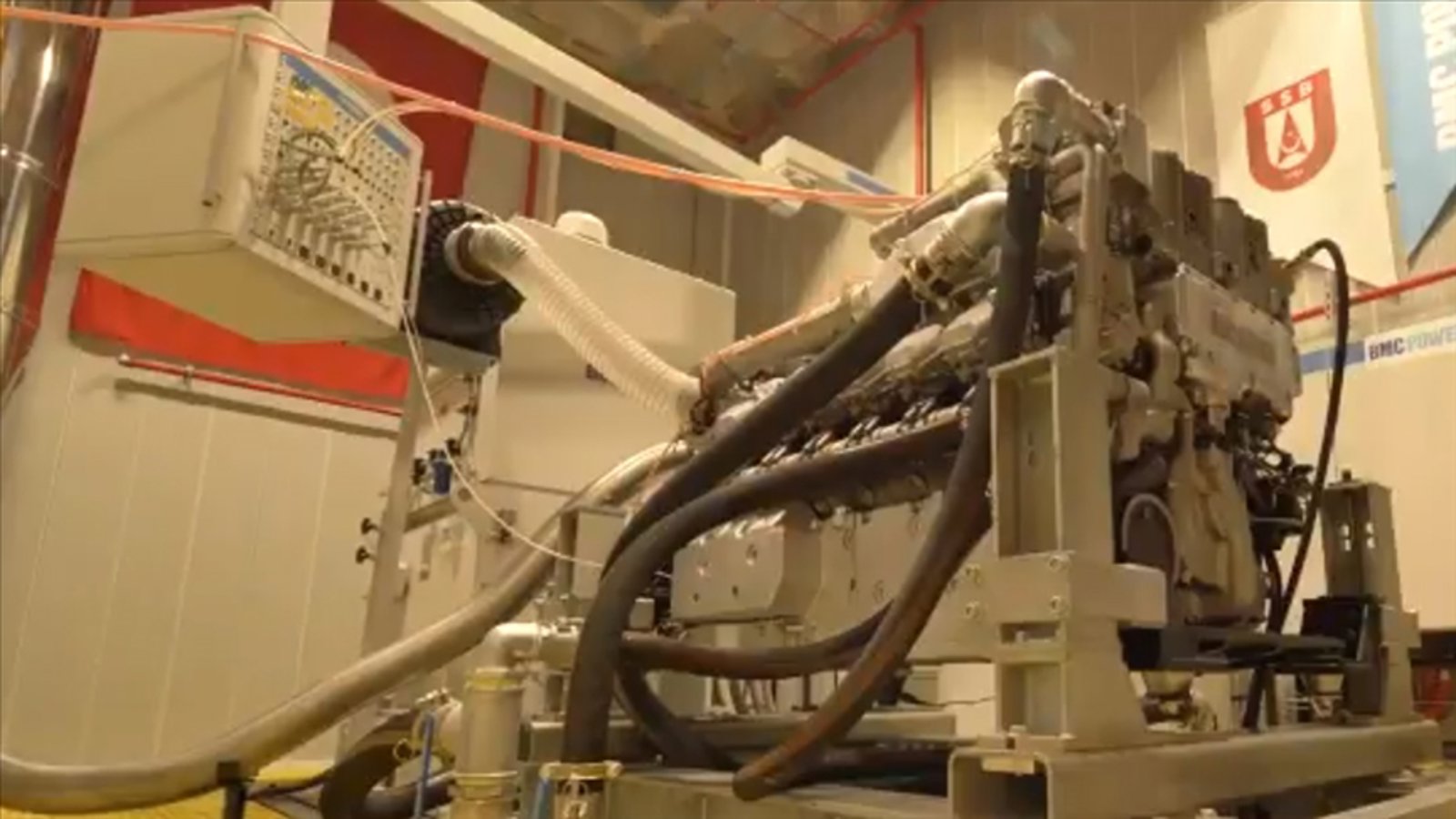 تورکیه "آلتای" تانکی اوچون اوره‌تدیگی موتورو تست ائتدی