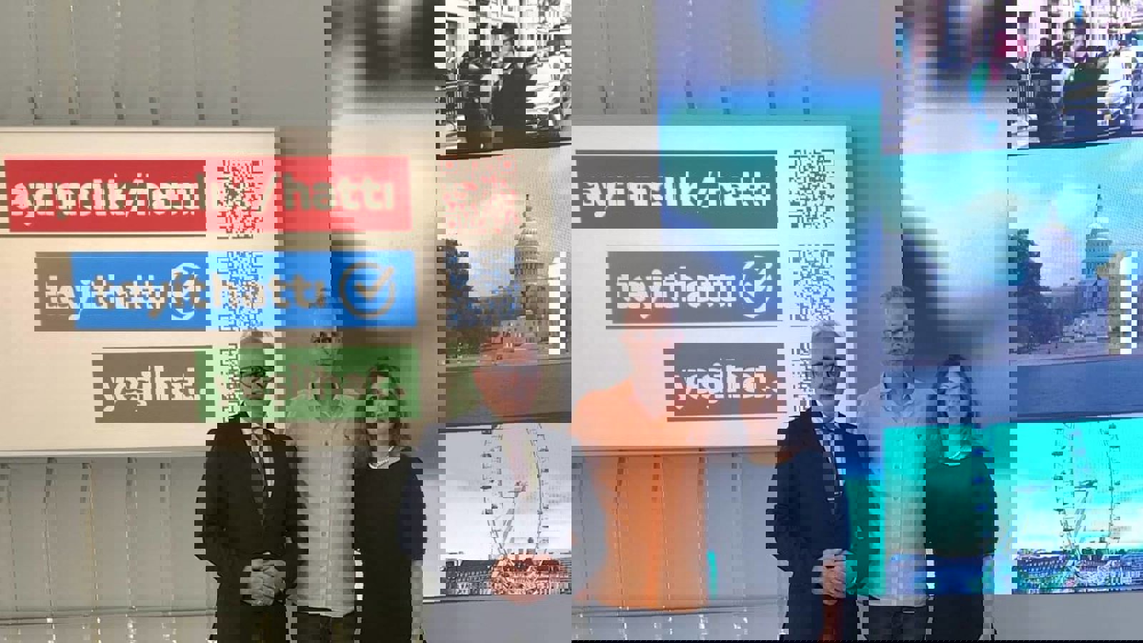 دیدار رسمی نماینده اروپا و مسئول شاخه زنان تشکیلات مقاومت ملی آزربایجان (دیرنیش) از خبرگزاری آنادولو جمهوری تورکیه