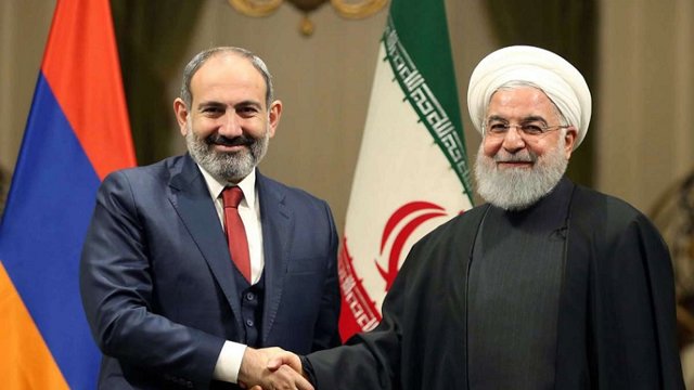 دیدار روحانی و پاشنینیان، نزدیکی جمهوری اسلامی و دولت اشغالگر ارمنستان