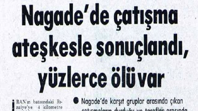 کشتار مردم نقده (سولدوز) در اوایل انقلاب به روایت روزنامه ی 