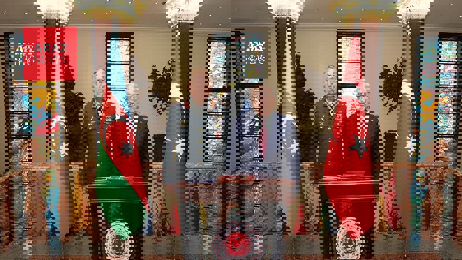 دیدار وزیر دفاع ترکیه با رئیس ستاد کل ارتش آذربایجان در آنکارا