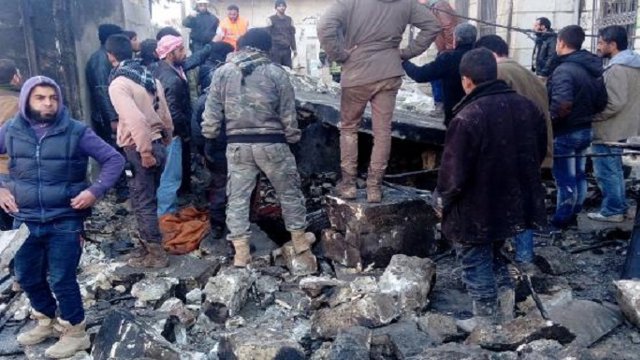 نقض آتش بس و بمباران بخش‌هایی از حلب توسط رژیم اسد