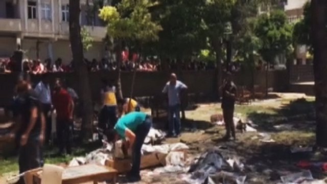 ۳۱ کشته در انفجار انتحاری مرز ترکیه و سوریه