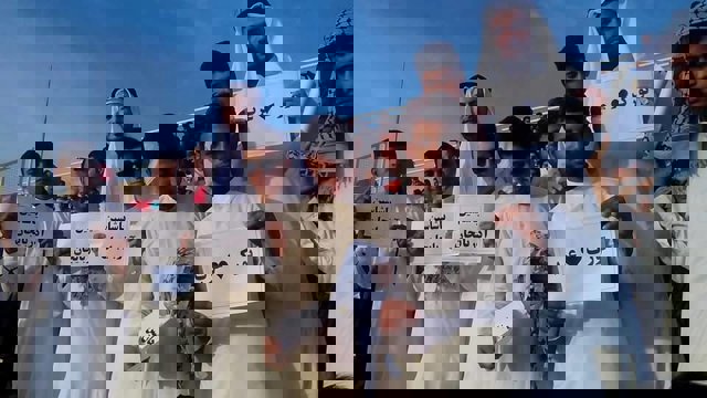 پیام دوستی برادران عرب الاحواز با آزربایجان