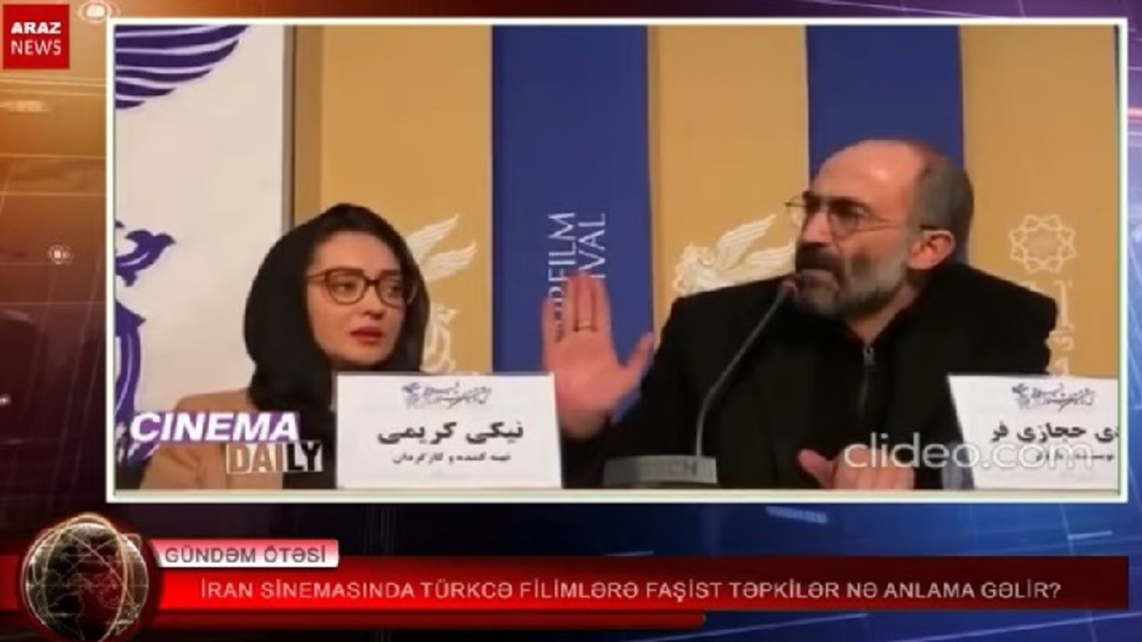 ایران سینماسیندا تورکجه فیلم لره فاشیست تپکیلر نه آنلاما گلیر؟