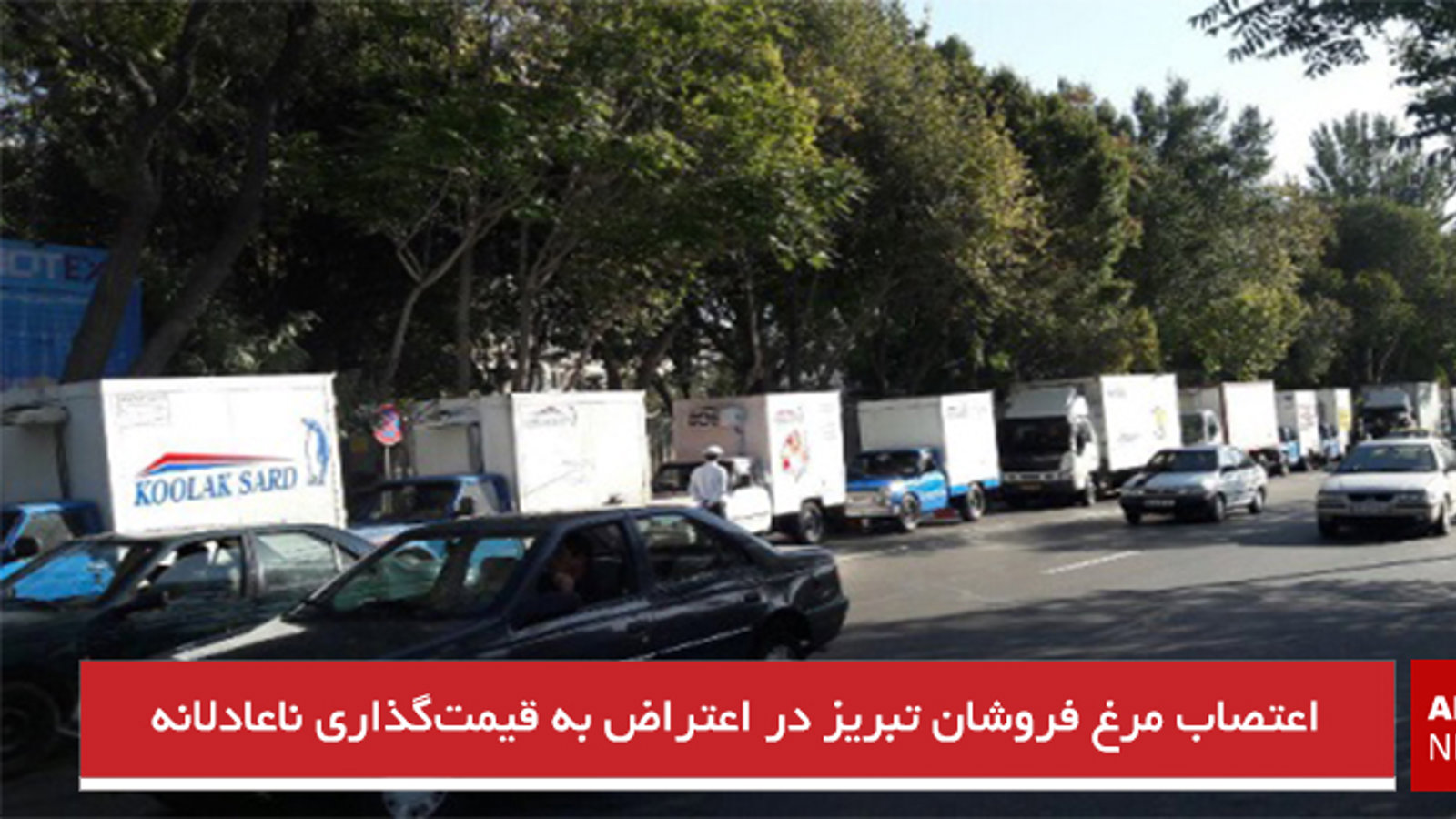 اعتصاب مرغ فروشان تبریز در اعتراض به قیمت‌گذاری ناعادلانه