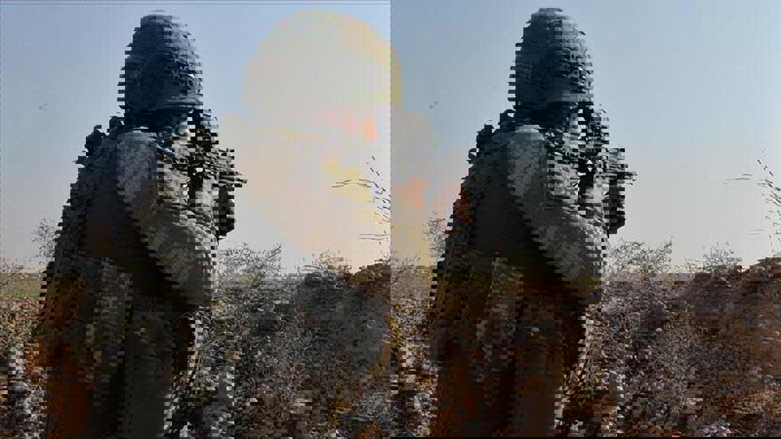 سه تروریست پ.ک.ک/ی.پ.گ در شمال سوریه از پای درآمدند