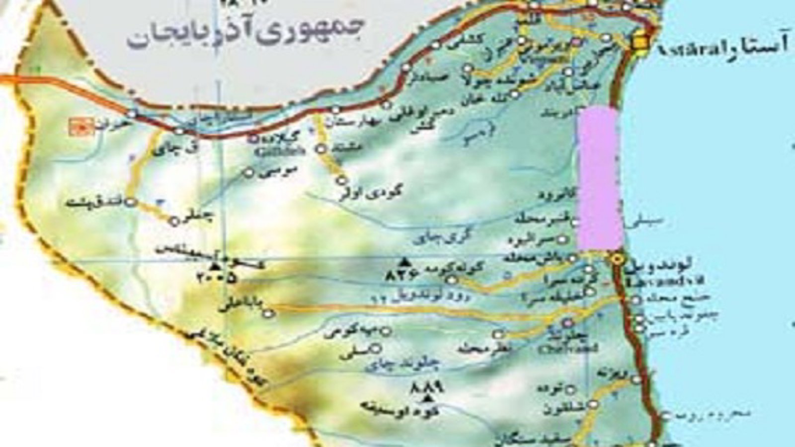 آستارائیها خواهان الحاق به اردبیل هستند نه گیلان