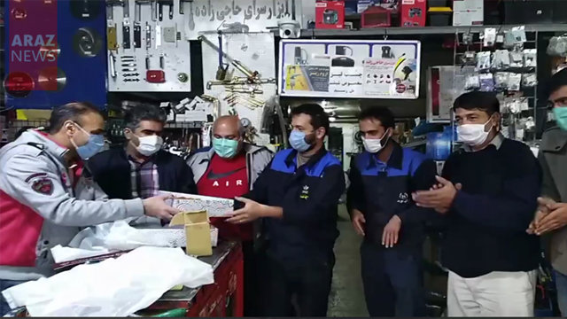 جشن آتشفشانی در شهرهای آزربایجان جنوبی به مناسبت آزادسازی شهر شوشا