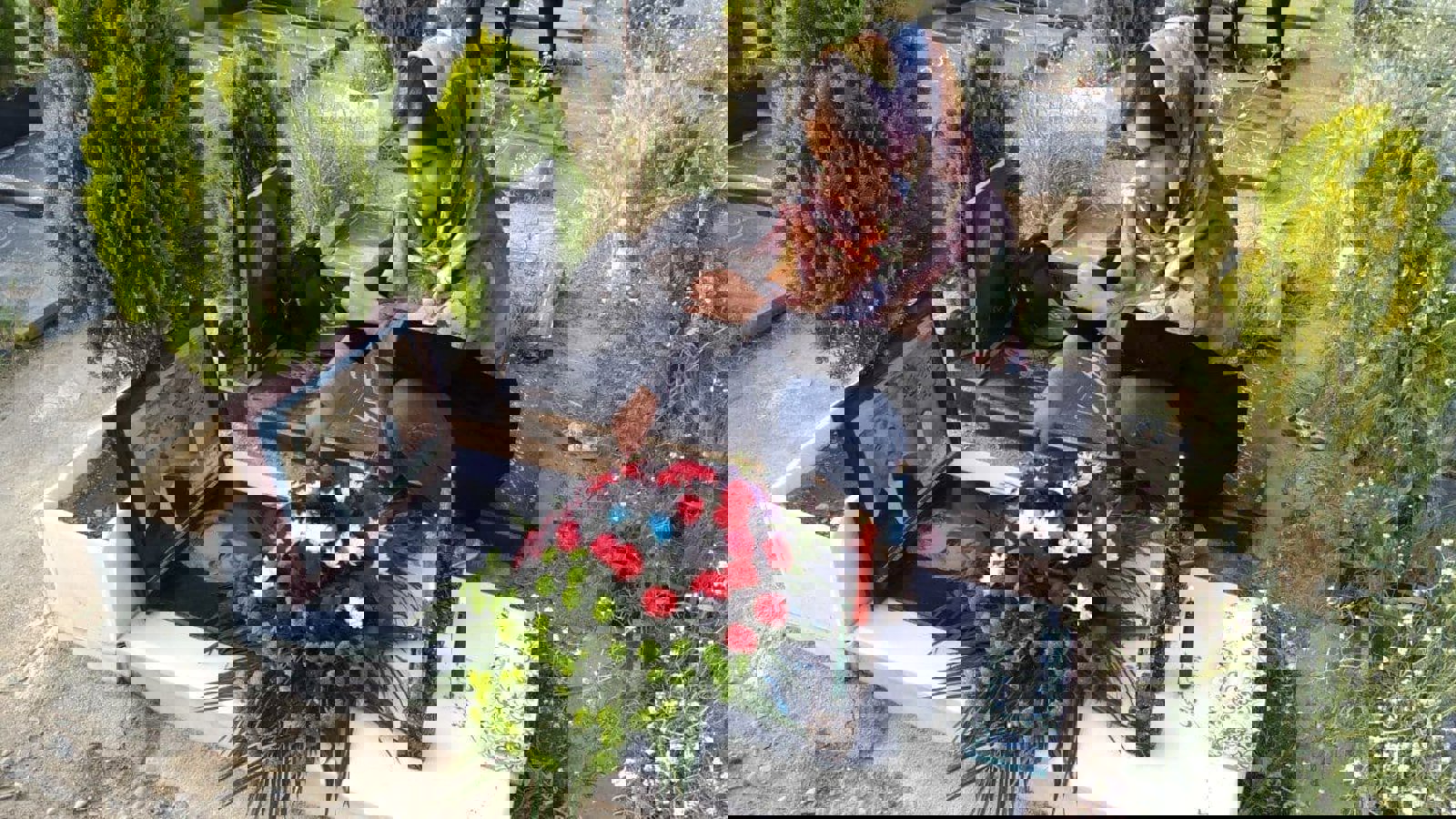 گرامی داشت دومین سالگرد درگذشت «عزیز پورولی» بر سر مزار وی